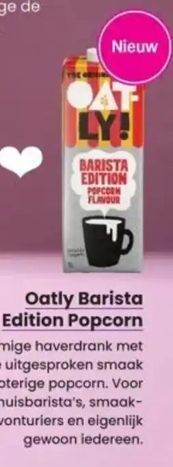 Albert Heijn Oatly Barista Edition Popcorn aanbieding