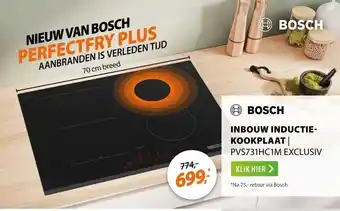 Expert Bosch PVS731HC1M EXCLUSIV aanbieding