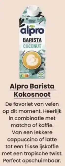 Albert Heijn Alpro Barista Kokosnoot aanbieding