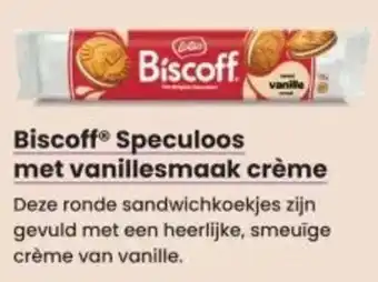 Albert Heijn Biscoff Speculoos met vanillesmaak crème aanbieding