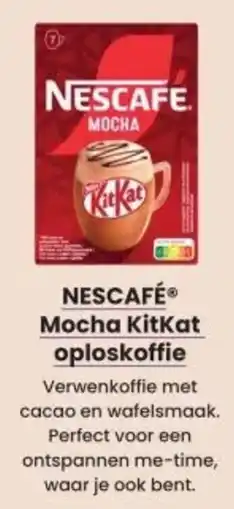 Albert Heijn NESCAFÉ Mocha KitKat oploskoffie aanbieding