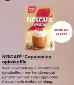 Albert Heijn NESCAFÉ Cappuccino oploskoffie aanbieding