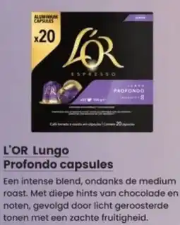 Albert Heijn L'OR Lungo Profondo capsules aanbieding