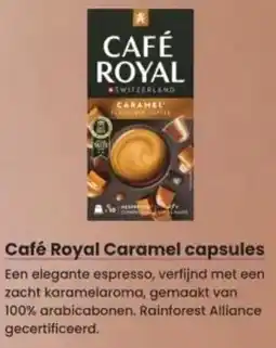 Albert Heijn Café Royal Caramel capsules aanbieding