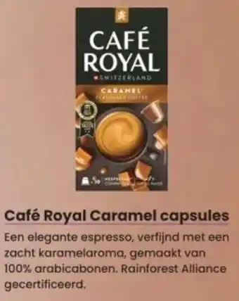 Albert Heijn Café Royal Caramel capsules aanbieding