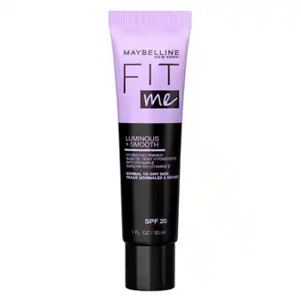 Douglas Maybelline Fit Me Primer Lichtgevend en glad aanbieding