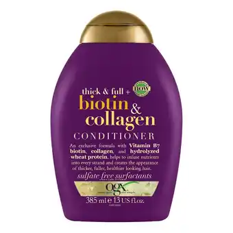Douglas Ogx Biotin & Collagen Conditioner aanbieding