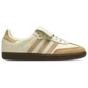 Foot Locker Adidas Samba Sneakers Dames - Wit - Maat 38 2/3 - Leer aanbieding