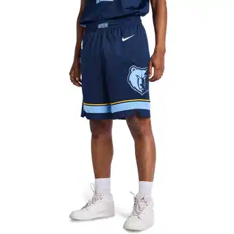 Foot Locker Nike NBA Korte Broeken Heren - Blauw - Maat M - Poly Mesh aanbieding