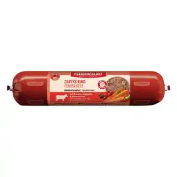 Zooplus Voordeelpakket Fleischeslust 12 x 800 g - Mals rundvlees met wortel, rozenbottel en pompoenpitten aanbieding