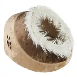 Zooplus Trixie Kattenmand Holletje L41 x B35 x H26 cm Beige/Bruin aanbieding