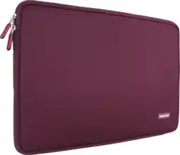 Coolblue BlueBuilt Laptophoes voor Apple MacBook Air 13 inch Rood aanbieding