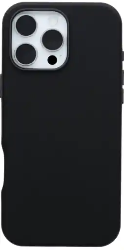 Coolblue Otterbox Symmetry Apple iPhone 16 Pro Max Back Cover met MagSafe Magneet Leer Zwart aanbieding