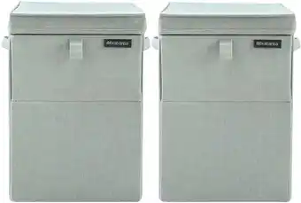 Coolblue Brabantia Wasboxen Green Duo Pack aanbieding