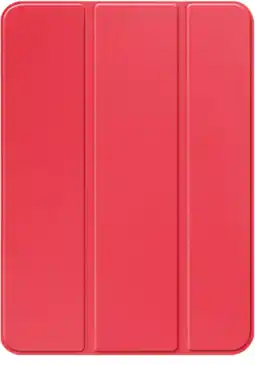 Coolblue Just In Case Smart Tri-Fold Apple iPad (2025/2022) Book Case Rood aanbieding