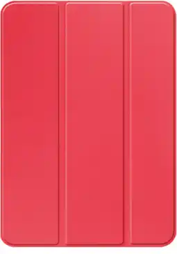 Coolblue Just In Case Smart Tri-Fold Apple iPad (2025/2022) Book Case Rood aanbieding