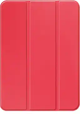 Coolblue Just In Case Smart Tri-Fold Apple iPad (2025/2022) Book Case Rood aanbieding