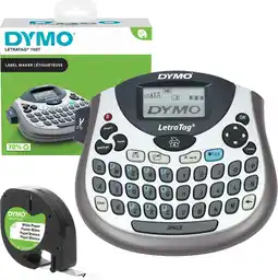 Coolblue DYMO LetraTag LT-100T Labelprinter Qwerty + tape aanbieding