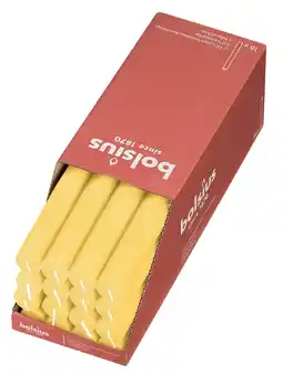 De Online Drogist Bolsius Tafelkaarsen Sun Yellow aanbieding