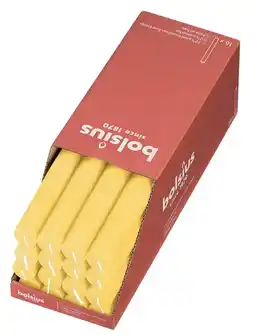 De Online Drogist Bolsius Tafelkaarsen Sun Yellow aanbieding