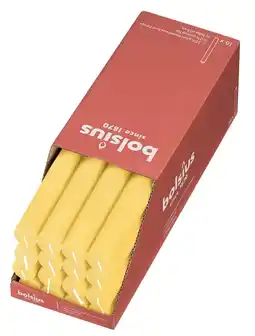 De Online Drogist Bolsius Tafelkaarsen Sun Yellow aanbieding