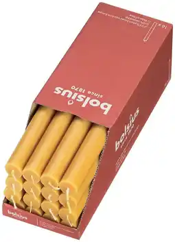 De Online Drogist Bolsius Tafelkaars Yellow aanbieding