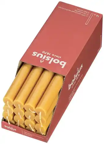De Online Drogist Bolsius Tafelkaars Yellow aanbieding