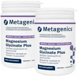 De Online Drogist Metagenics Magnesium Glycinate Plus Tabletten Duoverpakking aanbieding