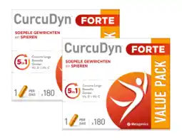 De Online Drogist Metagenics Curcudyn Forte Capsules Duoverpakking aanbieding