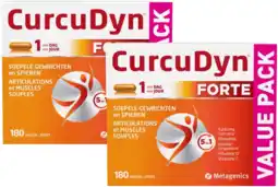 De Online Drogist Metagenics Curcudyn Forte Capsules Duoverpakking aanbieding