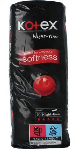De Online Drogist Kotex Maxi Night-time aanbieding