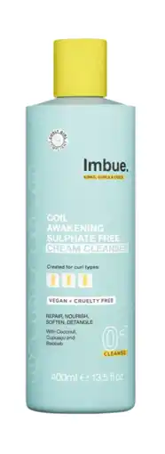 De Online Drogist Imbue. Coil Awakening Sulphate Free Cream Cleanser aanbieding