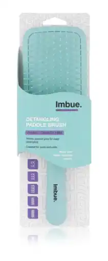 De Online Drogist Imbue. Detangling Paddle Brush aanbieding