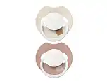 De Online Drogist Difrax LOVI Fopspeen Dynamisch 6-18 m Prime Glow Ivory Blush aanbieding