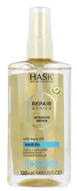 De Online Drogist Hask Intensive Repair Argan Hair Oil aanbieding