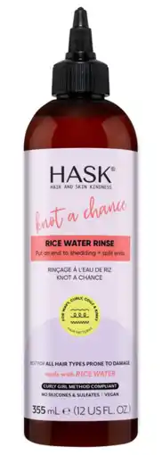 De Online Drogist Hask Knot a Chance Rice Water Rince aanbieding