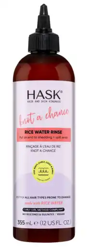De Online Drogist Hask Knot a Chance Rice Water Rince aanbieding