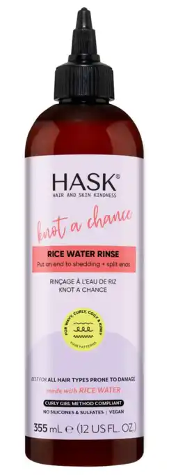 De Online Drogist Hask Knot a Chance Rice Water Rince aanbieding