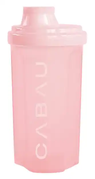De Online Drogist Cabau Shaker Transparant Pink aanbieding