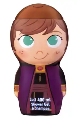 De Online Drogist Disney 2-in-1 Shower Gel & Shampoo Frozen Anna aanbieding
