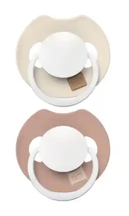 De Online Drogist Difrax LOVI Fopspeen Dynamisch 18m+ Prime Glow Ivory Blush aanbieding