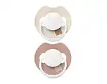 De Online Drogist Difrax LOVI Fopspeen Dynamisch 18m+ Prime Glow Ivory Blush aanbieding