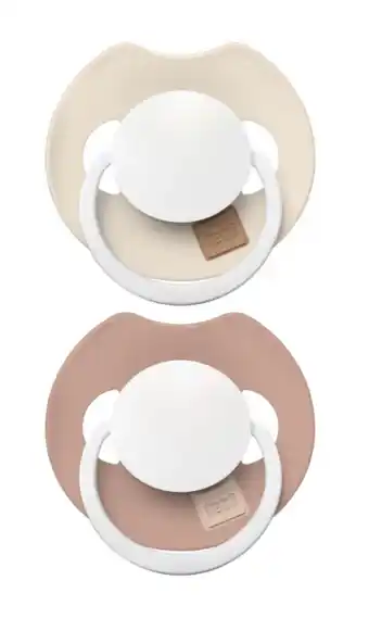 De Online Drogist Difrax LOVI Fopspeen Dynamisch 18m+ Prime Glow Ivory Blush aanbieding