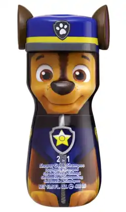 De Online Drogist Disney 2-in-1 Shower Gel & Shampoo Paw Patrol Chase aanbieding
