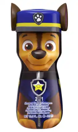 De Online Drogist Disney 2-in-1 Shower Gel & Shampoo Paw Patrol Chase aanbieding