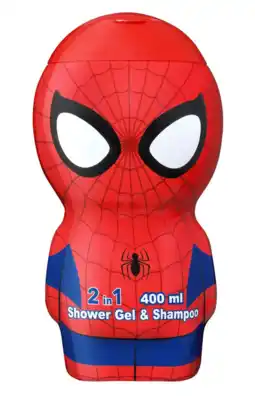 De Online Drogist Disney 2-in-1 Shower Gel & Shampoo Spiderman aanbieding