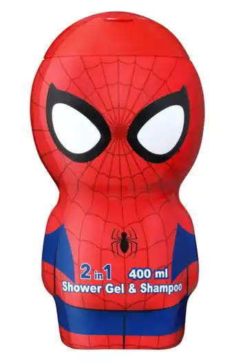 De Online Drogist Disney 2-in-1 Shower Gel & Shampoo Spiderman aanbieding
