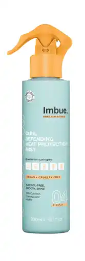 De Online Drogist Imbue. Curl Defending Heat Protection Mist aanbieding