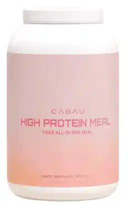 De Online Drogist Cabau High Protein Meal White Chocolate - Red Fruit aanbieding