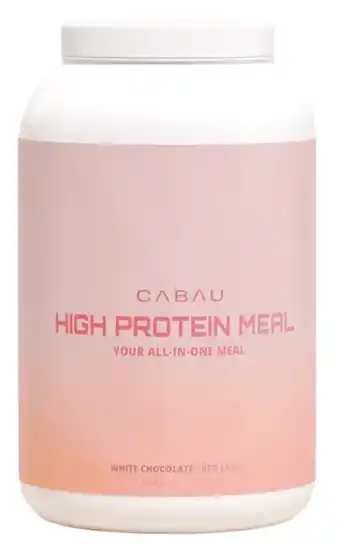 De Online Drogist Cabau High Protein Meal White Chocolate - Red Fruit aanbieding